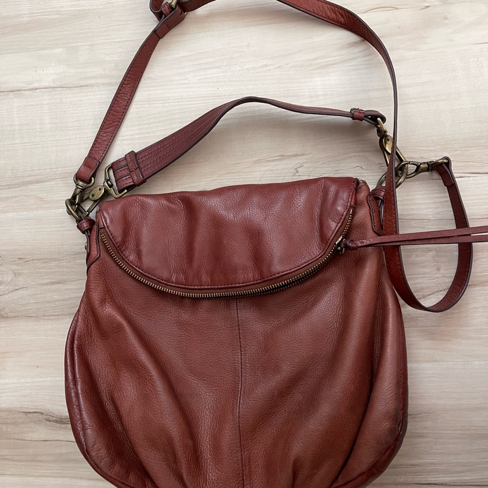 Margot New York Leather Shoulder Bag